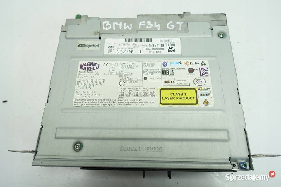 BMW GT F34 RADIOODTWARZACZ nawigacja NAVI radio Rudka