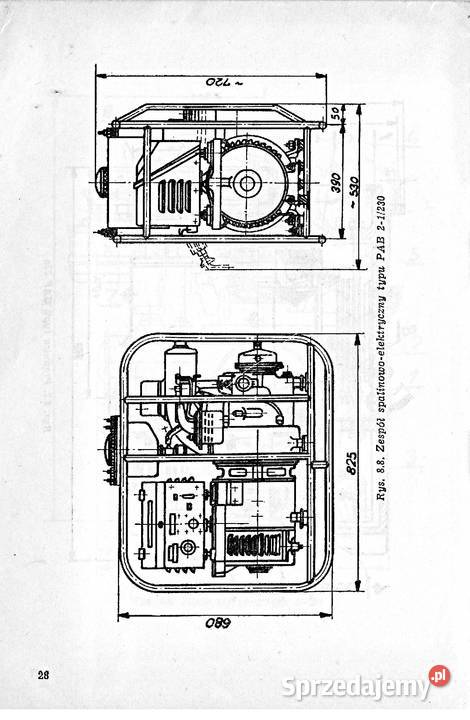 instrukcja obsługi agregatu pab 21230 Stalowa Wola sprzedam