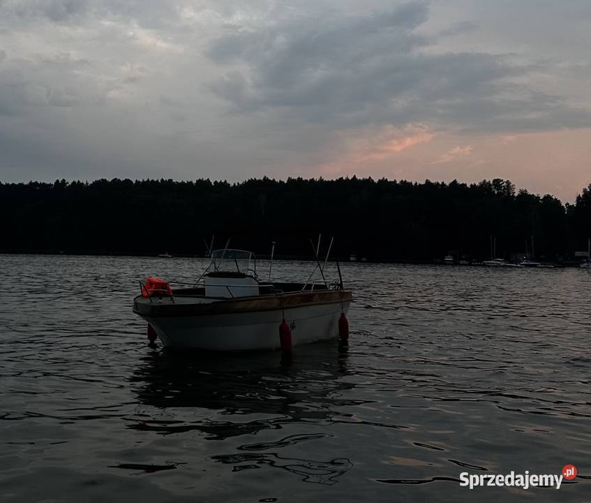 Łódź motorowa motorówka z silnikiem Yamaha 15hp Mrągowo