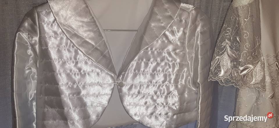 Sukienka komunijna 134140 bolerko torebka Borów sprzedam