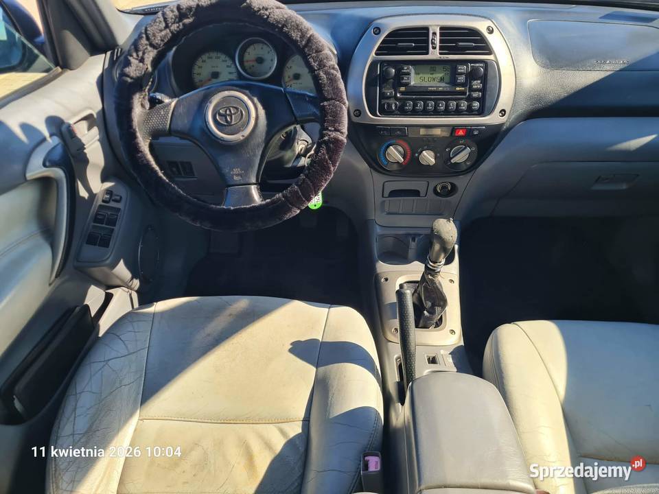 TOYOTA RAV 4 ładna 2002r Grajewo sprzedam