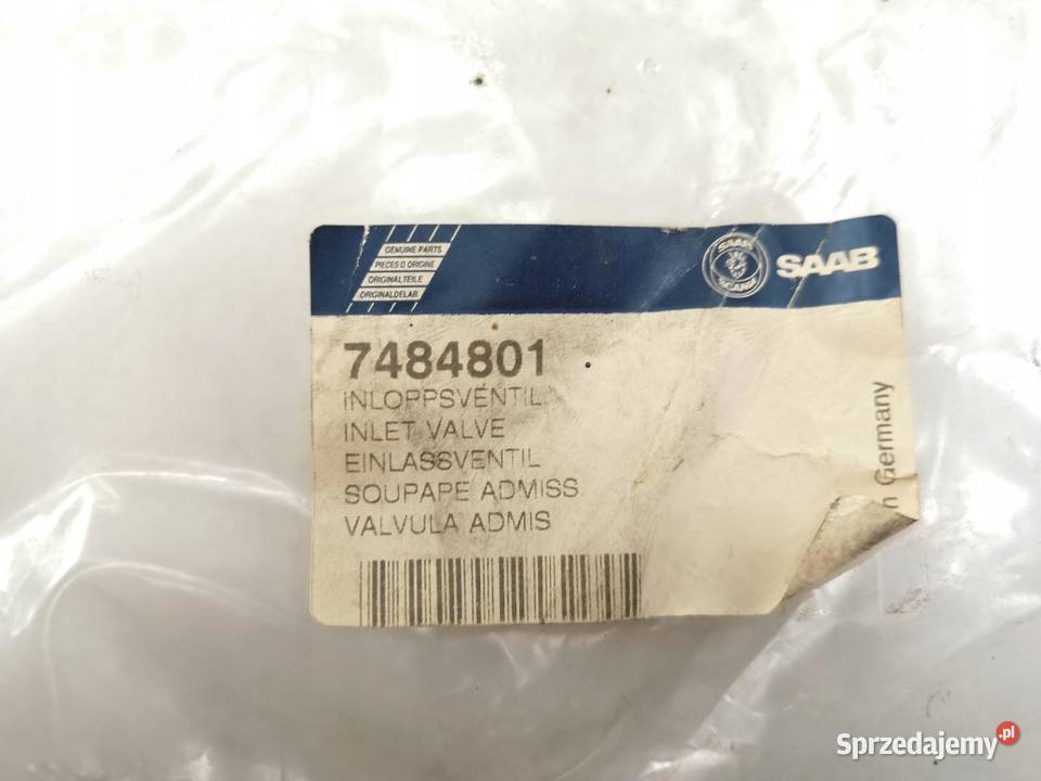 ZAWÓR DOLOTOWY SAAB 93 20T 900 20 ORYGINAŁ ASO