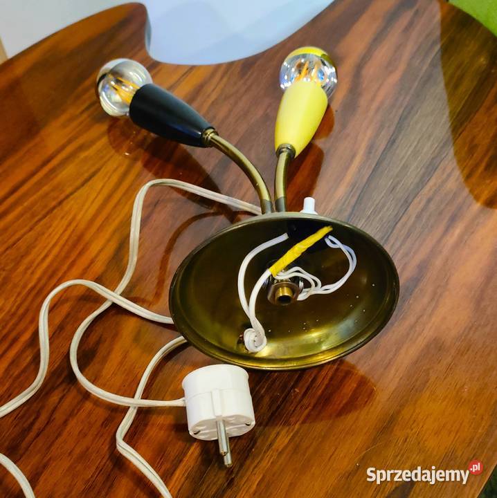 Lampa Stilnovo Rockabilly vintagespace age lata Kalisz