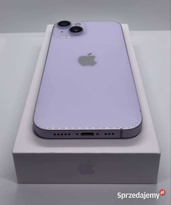iPhone 14 128 GB Purple 86 Dowód zakupu Łódź sprzedam