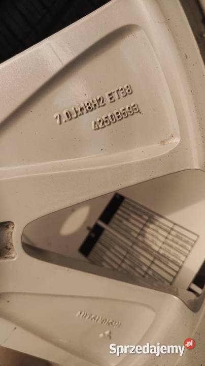 Felgi 18 Mitsubishi Outlander Et38 5x1143 stan Mitsubishi OE Samochodowe mazowieckie