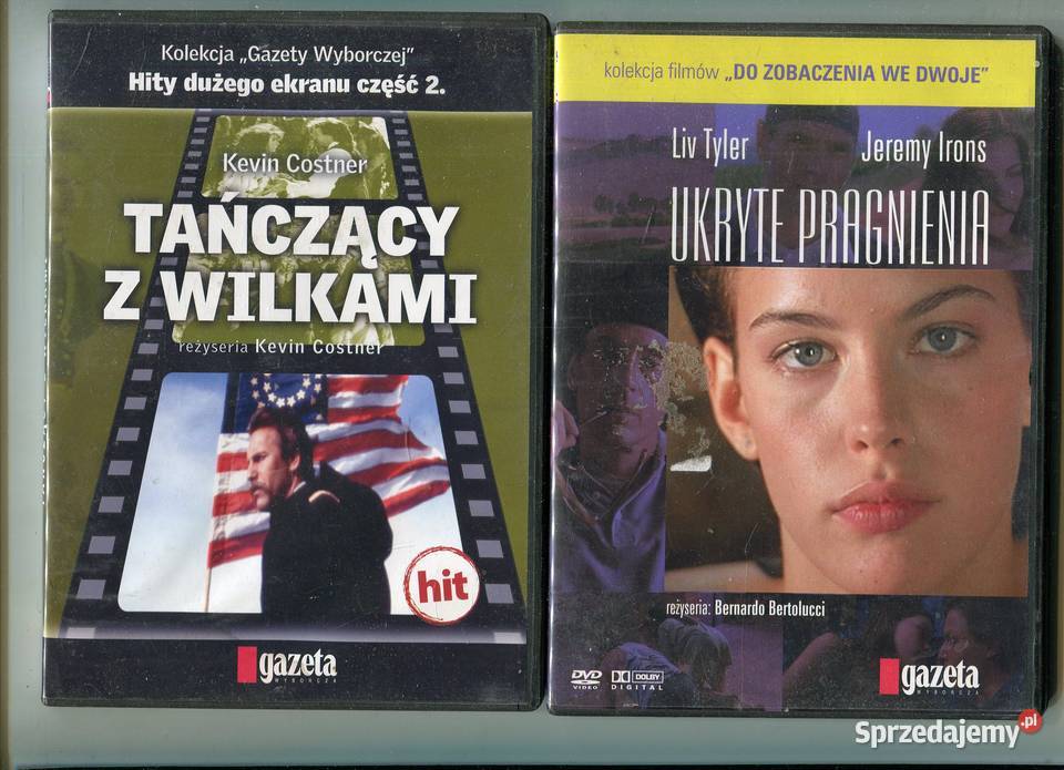 Ukryte pragnienia Tańczący z wilkami 2 Filmy DVD Szczecin