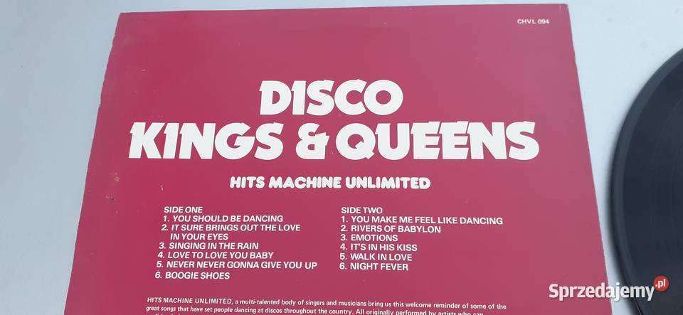 Disco KingsQueens składanka winyl vintage pop kujawsko-pomorskie Tuszkowo