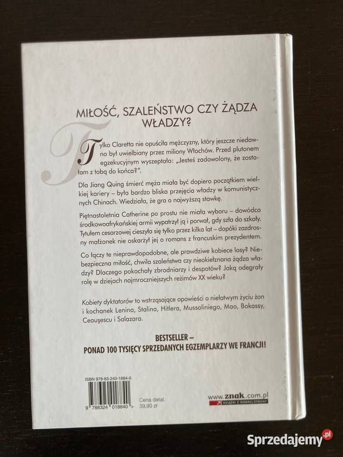 Diane Ducret Kobiety dyktatorów Prawdziwe Elbląg sprzedam