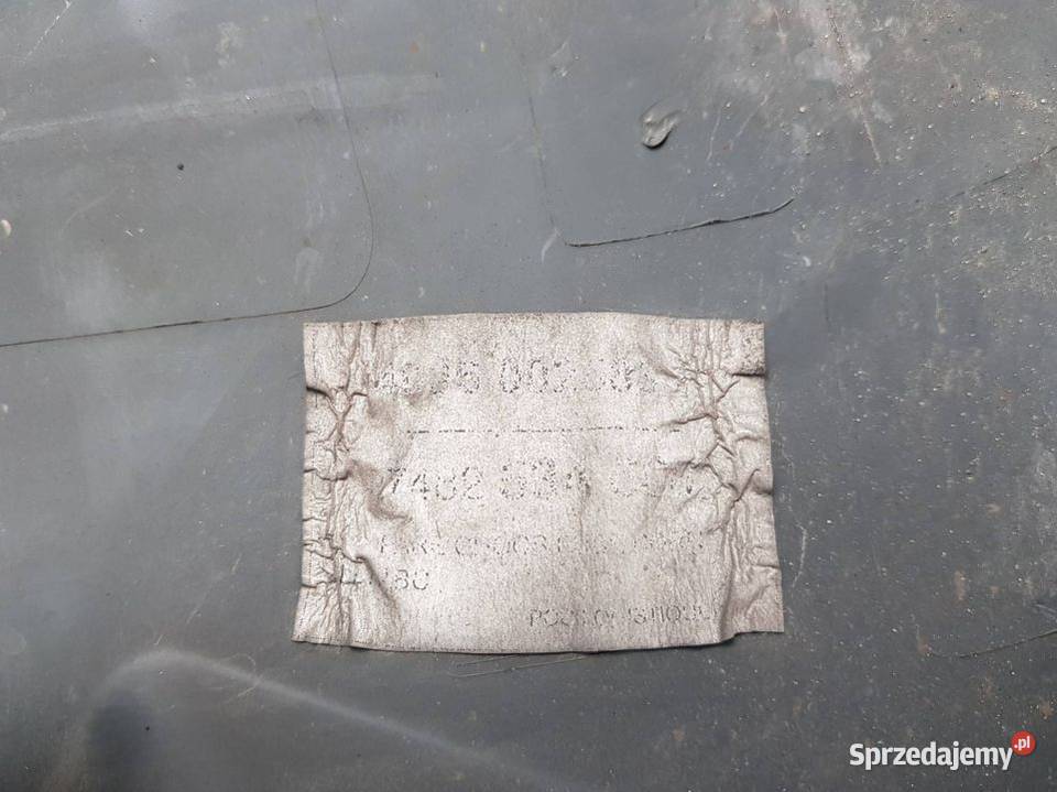 OSŁONA BŁOTNIK RENAULT MIDLUM GAMA D 280 E6 osobowe Lipno sprzedam