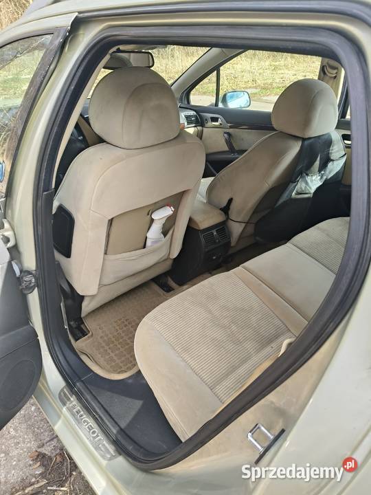 Peugeot jasna tapicerka dużo faktur Braniewo