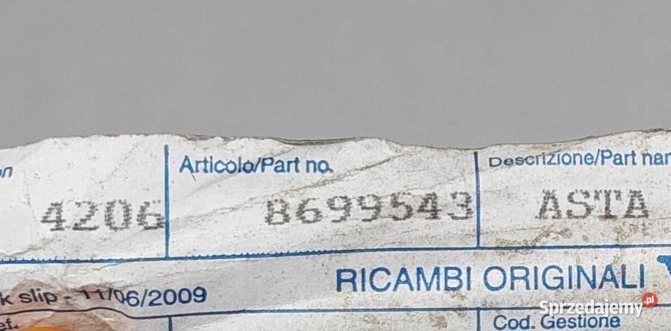 BAGNET MIARKA OLEJU VOLVO XC90 I S60 I XC70 II Mielęcin