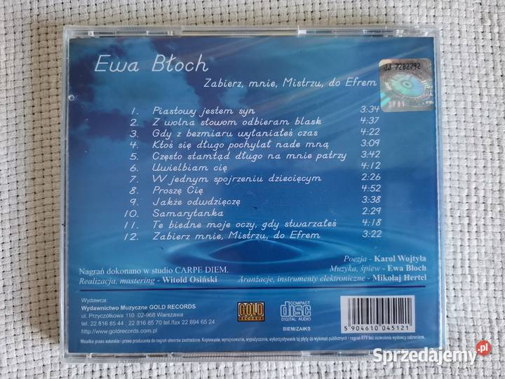 Poezje Karola Wojtyły Ewa Błoch mazowieckie