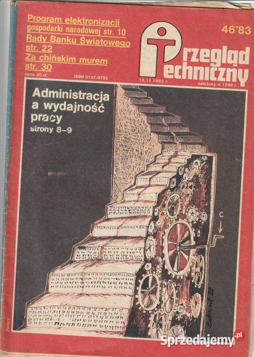 Przegląd Techniczny 13111983 super prezent Pruszków sprzedam