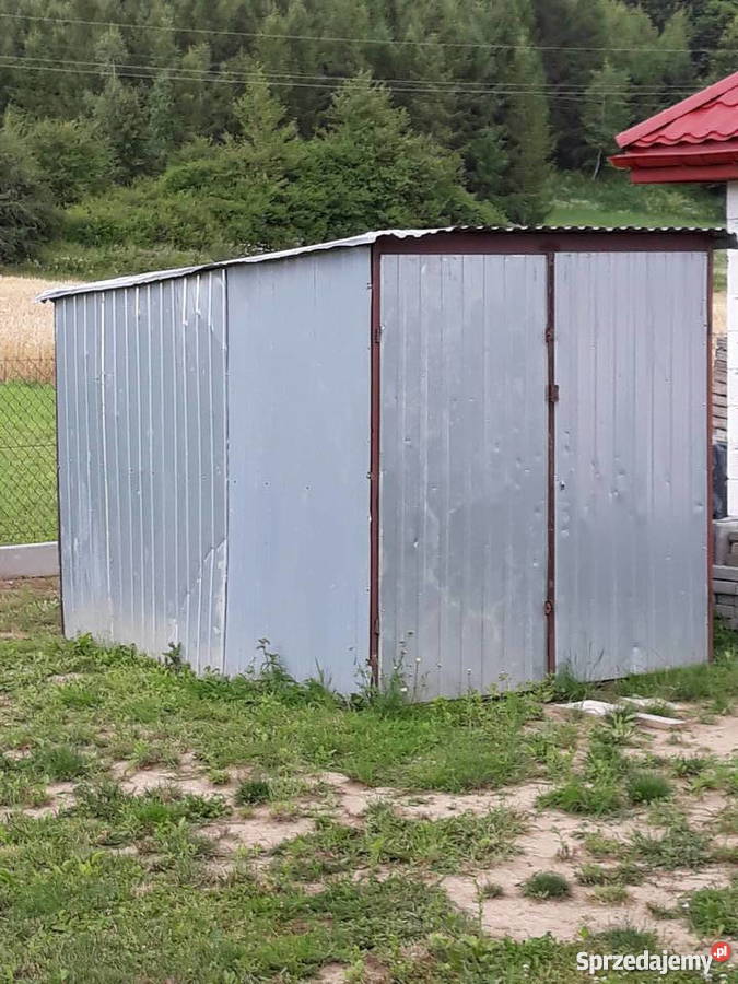 Garaż blaszany 2x3 m sprzedam podkarpackie Sanok