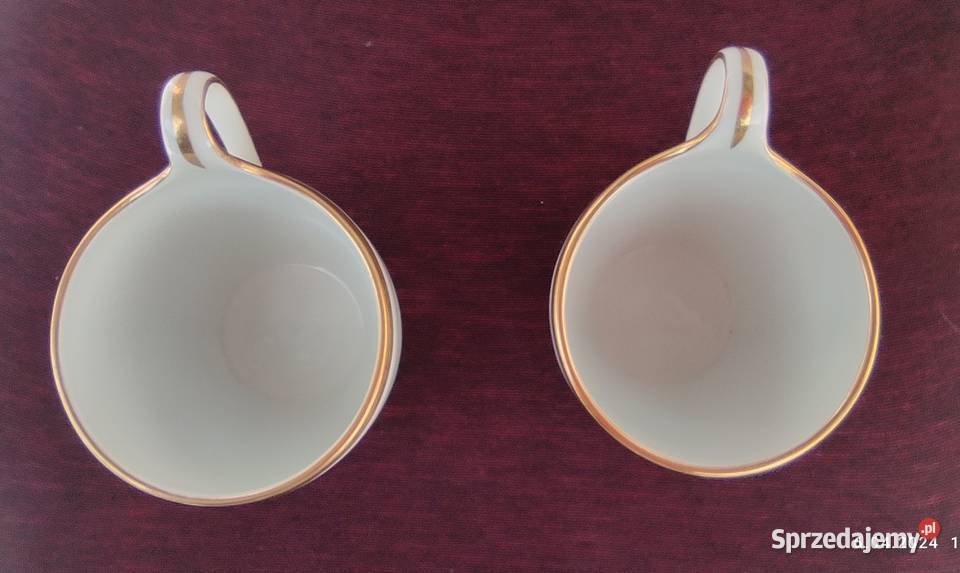 Stare filiżanki Knigliche Porzellan Porcelana i szkło Kaźmierz sprzedam