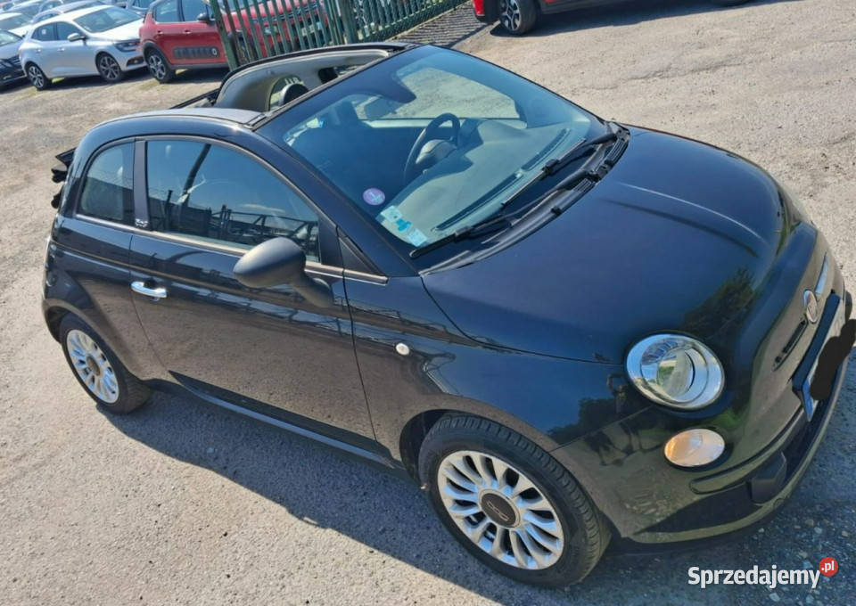 Fiat 500 Fiat 500 kabrio I 2007 wielofunkcyjna kierownica wielkopolskie
