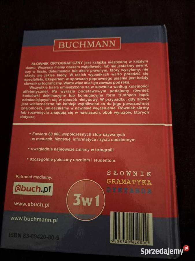 Słownik ortograficzny Buchmann Wrocław