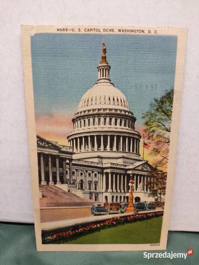Pocztówka widokówka Kapitol Stanów Zjednoczonych
