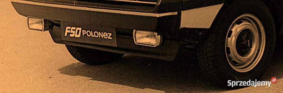 FSO Polonez Borewicz Przejściówka dokładka pod Tuning wizualny Marki sprzedam