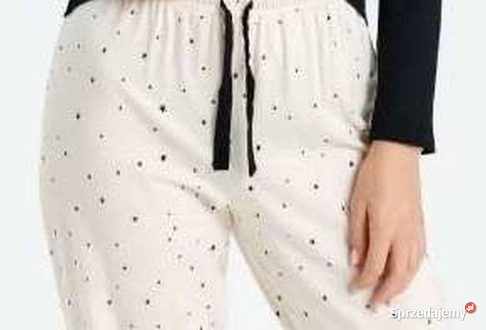 spodnie piżamy sinsay xs 34 100 bawełna gwiazdy Toruń sprzedam