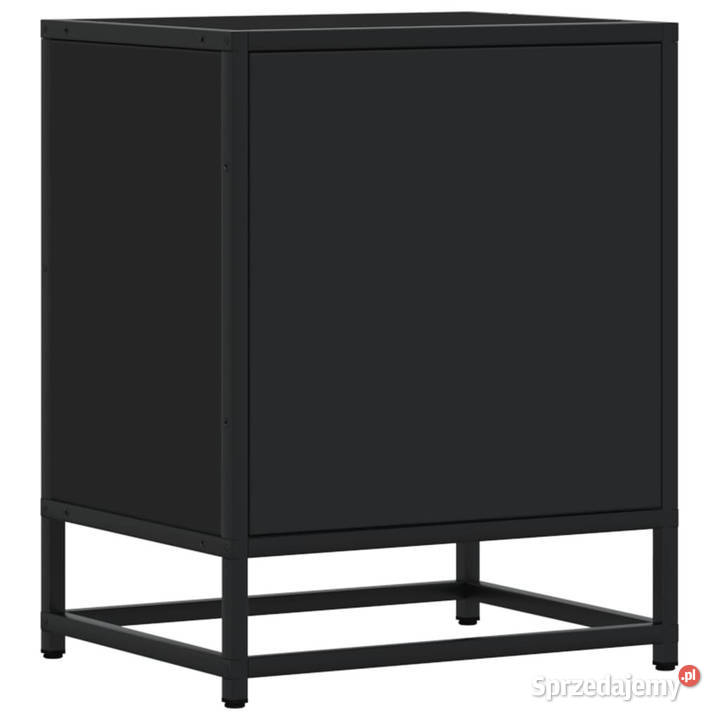 Szafki nocne 2 czarne 40x31x50 WM848685 Warszawa sprzedam