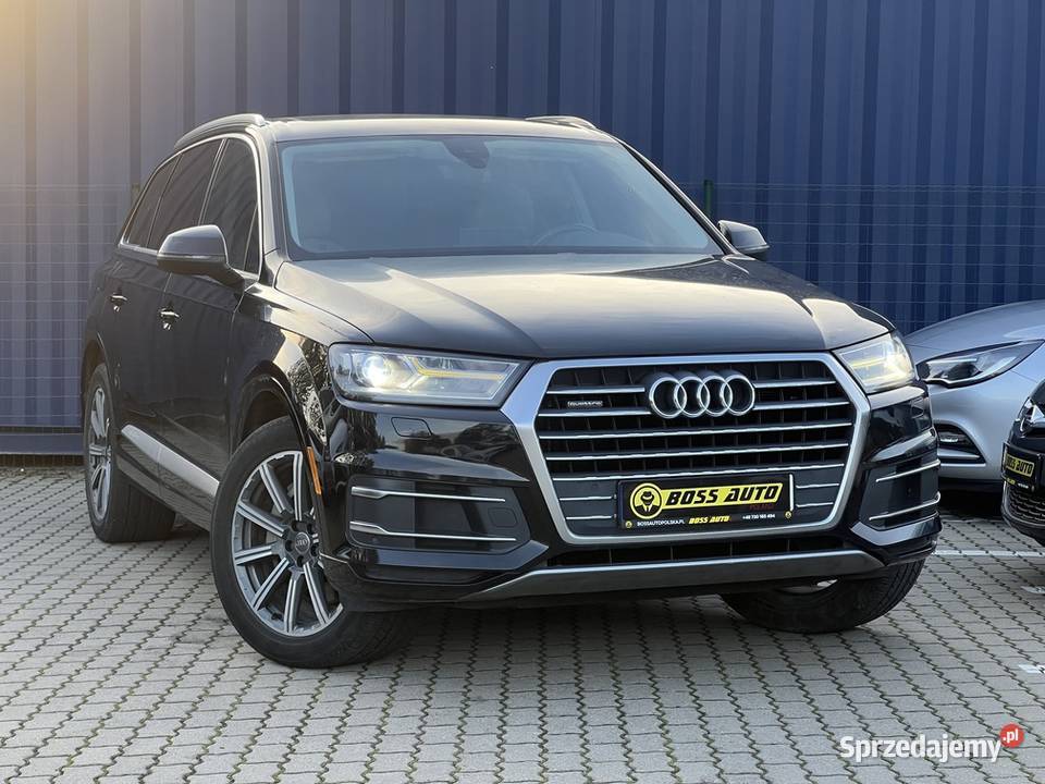 Audi Q7 2017 20 elektrycznie ustawiane fotele Warszawa