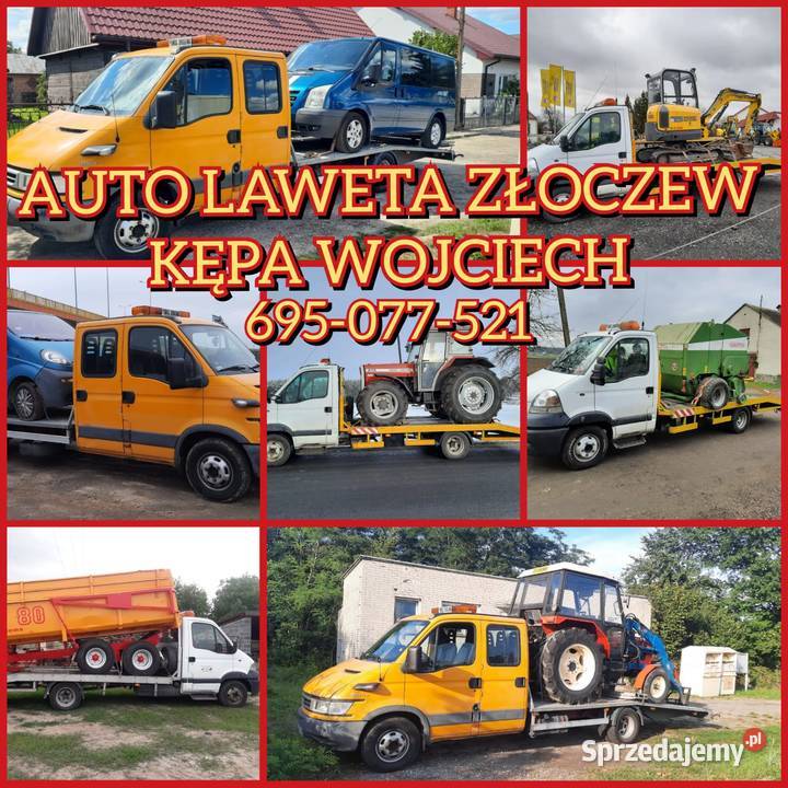 POMOC DROGOWA LAWETA HOLOWANIE s8 Złoczew