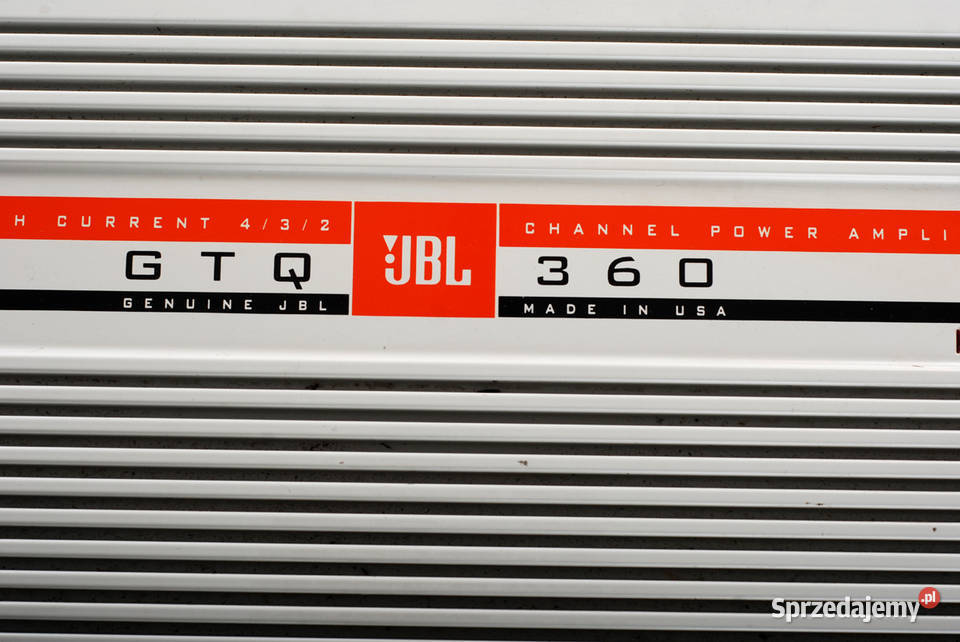 Wzmacniacz samochodowy JBL GTQ 360 Barlinek