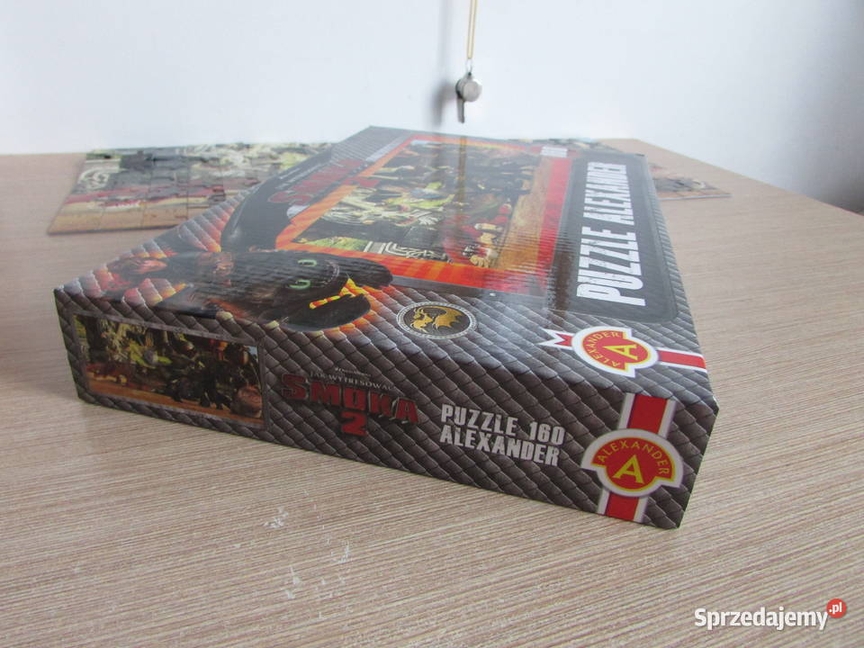 puzzle wytresować smoka 2 160 el 47 x 21 sprzedam