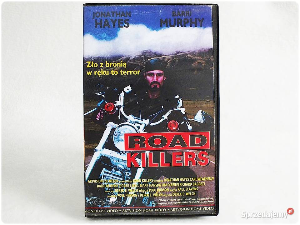 Kaseta VHS Road Killers Droga Śmierci Film na sprzedam