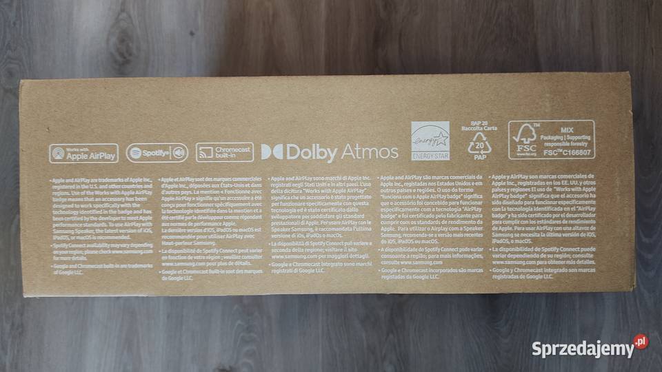 NOWY Głośnik Samsung Music Frame HWLS60D Dolby Iława sprzedam