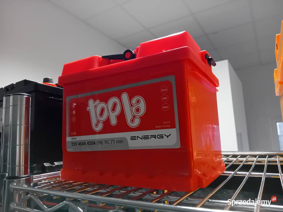 TOPLA 45Ah 420A podkarpackie Rzeszów