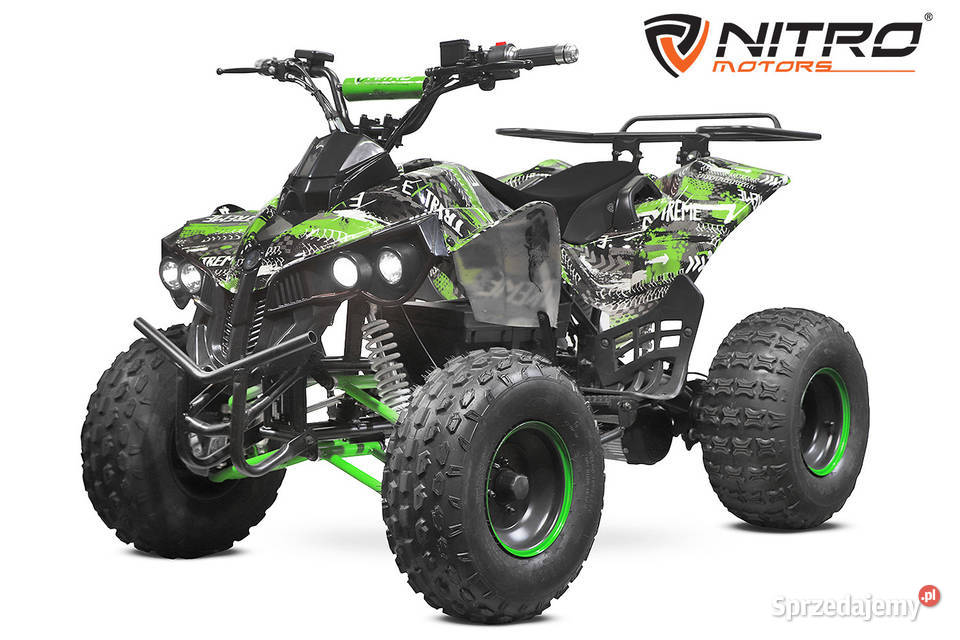Warrior graffiti 1000W 48V Elektryczny duży Quad Lublin