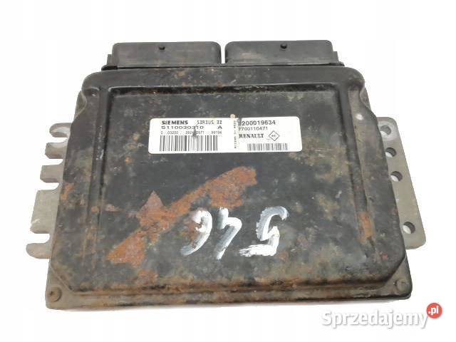 STEROWNIK SILNIKA 8200019634 Renault Megane 14 B osobowe świętokrzyskie