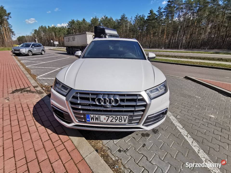 Audi q5 2018r 20 tfsi quattro kamery 360aktywny mazowieckie Wołomin