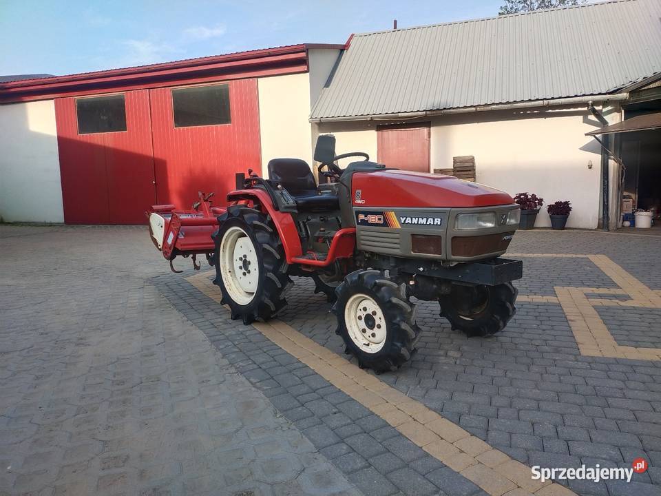 Yanmar f180 4x4 plus glebogryzarka mini lubelskie Biłgoraj