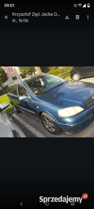 Opel Astra 20 diesel 2000 r 4/5 łódzkie Ozorków sprzedam