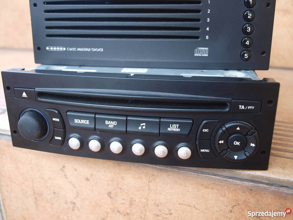 Citroen C3 C4 C5 Berlingo radio zmieniarka CD wielkopolskie