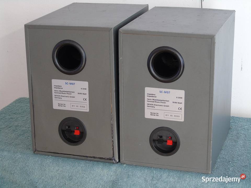 Kolumny Denon SCM07 sprawne DOSTAWA