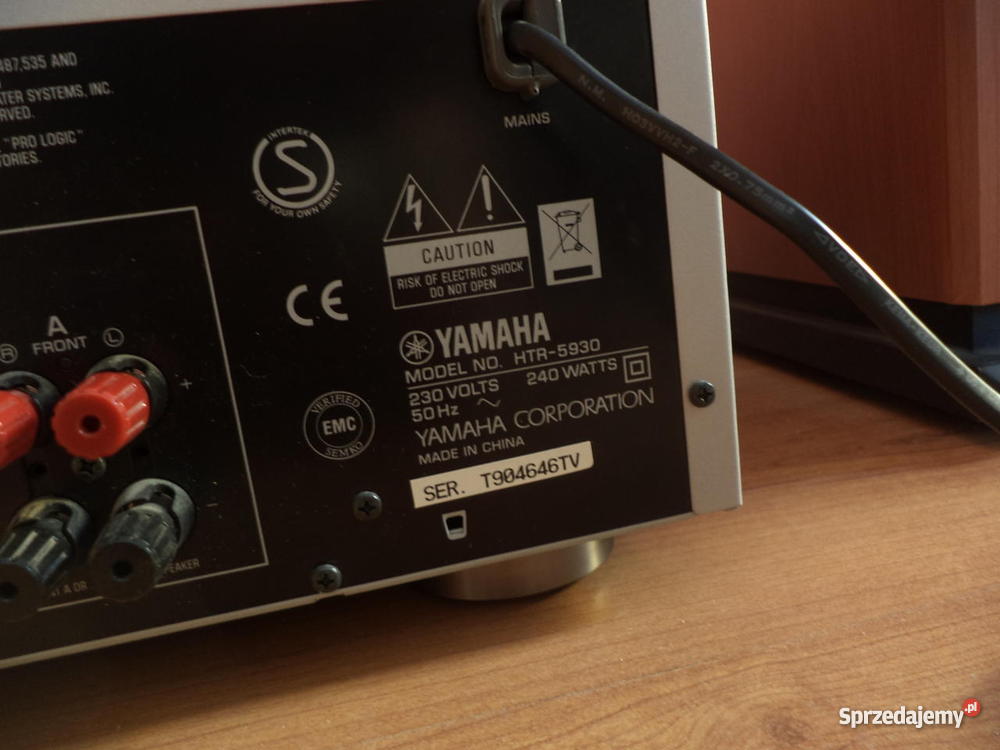 KINO DOMOWE YAMAHA HTR 5930 DVD S559MK2 Gdańsk