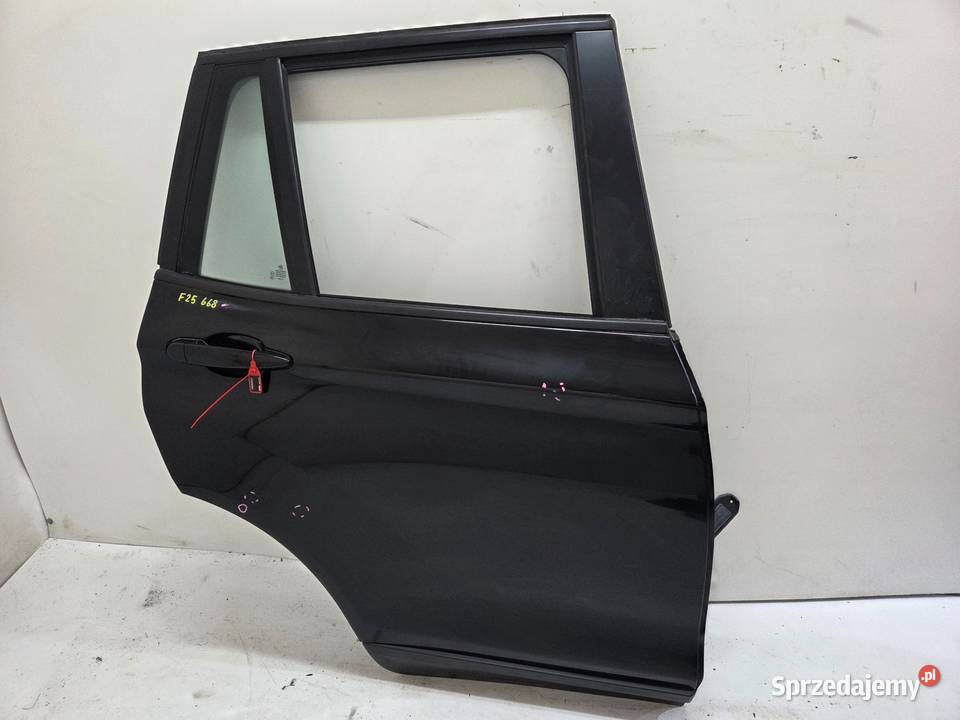 DRZWI PRAWE TYLNE TYŁ BMW X3 F25 6689