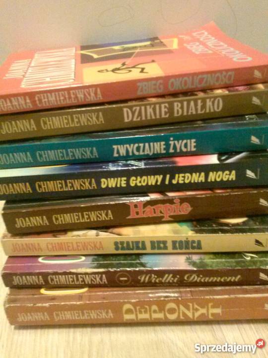 Joanna Chmielewska 8 książek Pozostałe Łódź