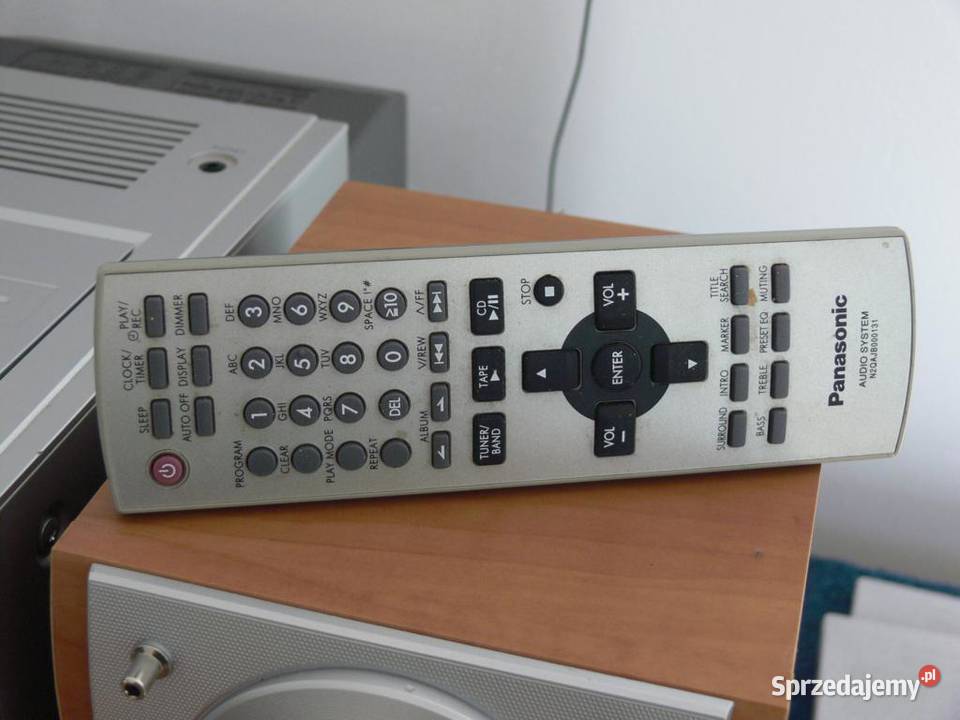 Wieża Panasonic SAPM31 pil RDS mp3 kolumny Jasło