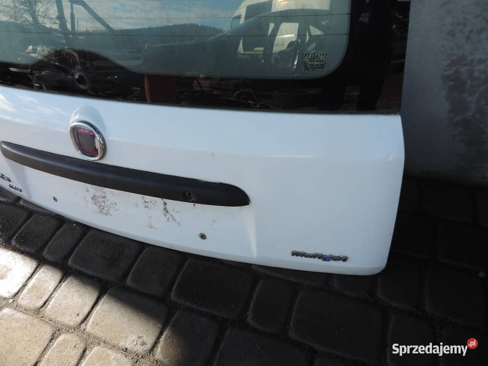 KLAPA TYLNA TYŁ BAGAŻNIKA FIAT PANDA 2 Części samochodowe
