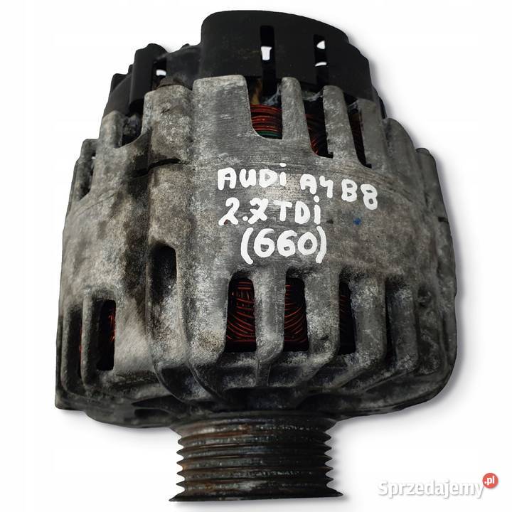 ALTERNATOR Audi A4 B8 27 TDI V6 valeo 059903016J Układ elektryczny silnika Chełm