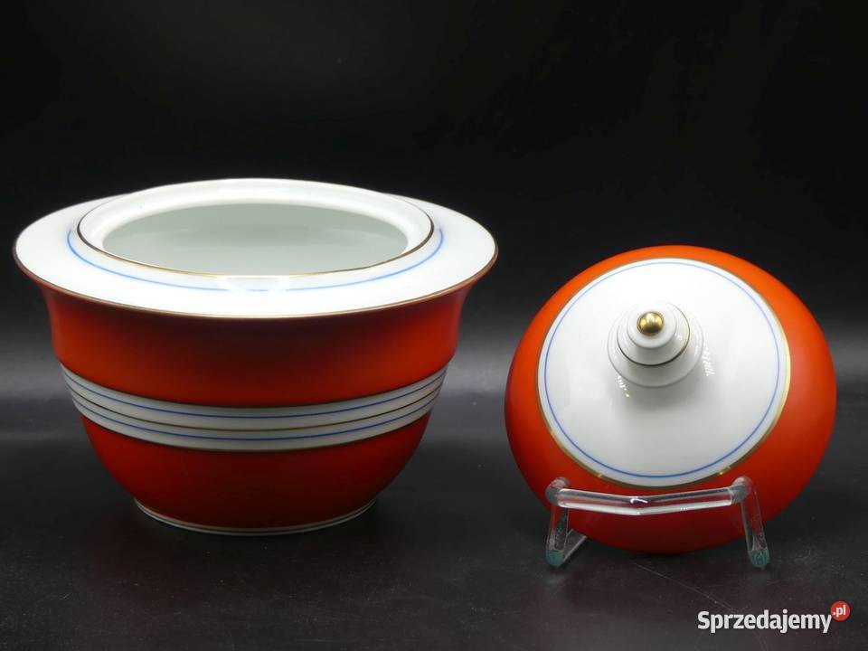 Zjawiskowa bomboniera art deco Carl Tielsch Poznań