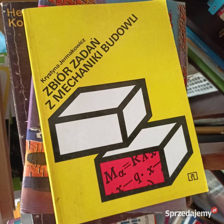 Zbiór zadań z mechaniki budowli książki wysyłka matematyka pomorskie Gdańsk