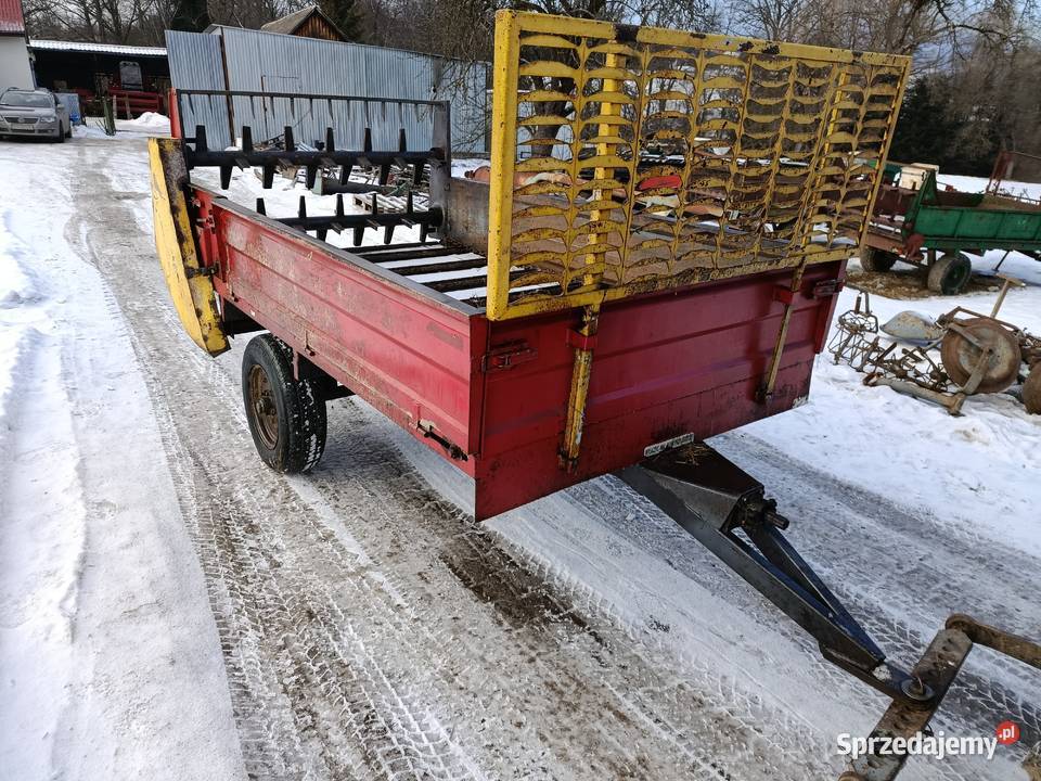 Rozrzutnik obornika mały 2 t transport małopolskie Limanowa
