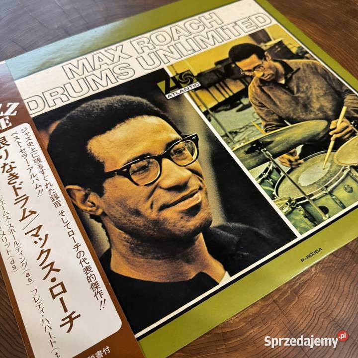 Roach Drums Unlimited EXEX Japan Obi LP 1971 Gdynia