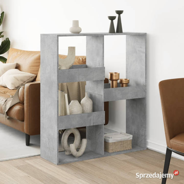 Regałprzegroda szarość betonu 100x33x115 Warszawa sprzedam